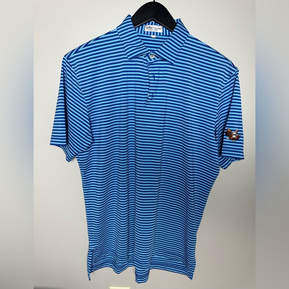 Peter Millar polo from Double Eagle Golf Club in Columbus OH. Private club shirt